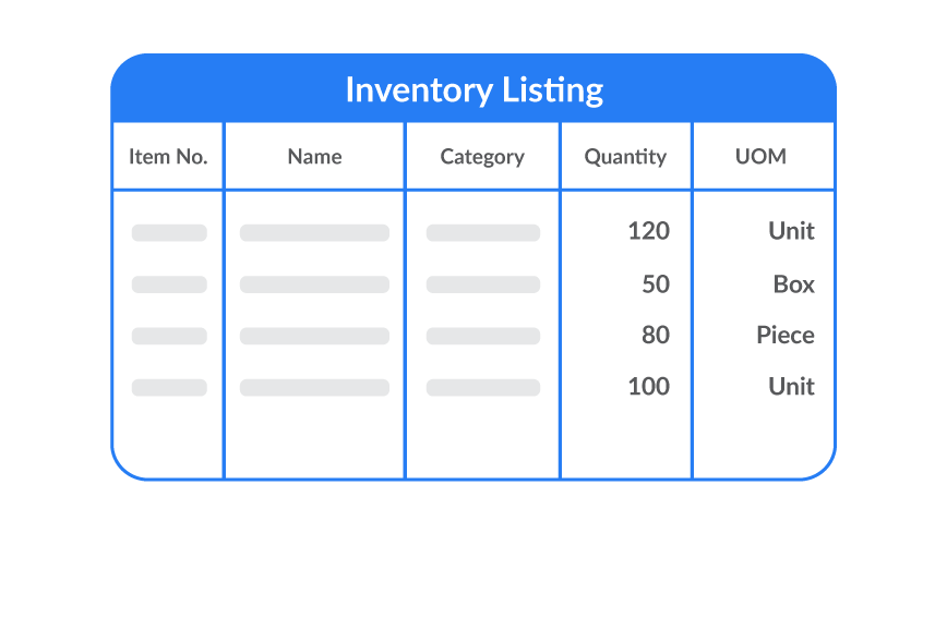 inventory management on browser
