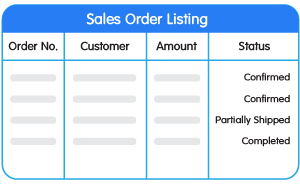 track sales order online